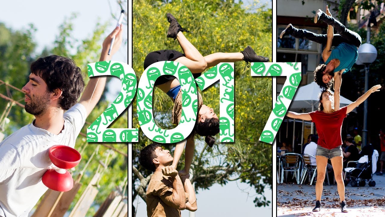 Acrobacia mortal, diabolo criativo e parada de mãos - RETROSPECTIVA 2017 - Malabarize se - REWIND
