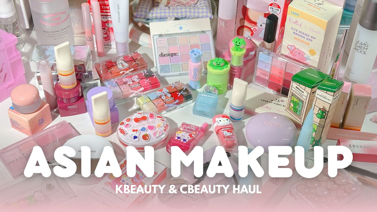 Kbeauty vs Cbeauty Lip Palettes 🩷 $700 makeup haul pt.2 | unbiased review