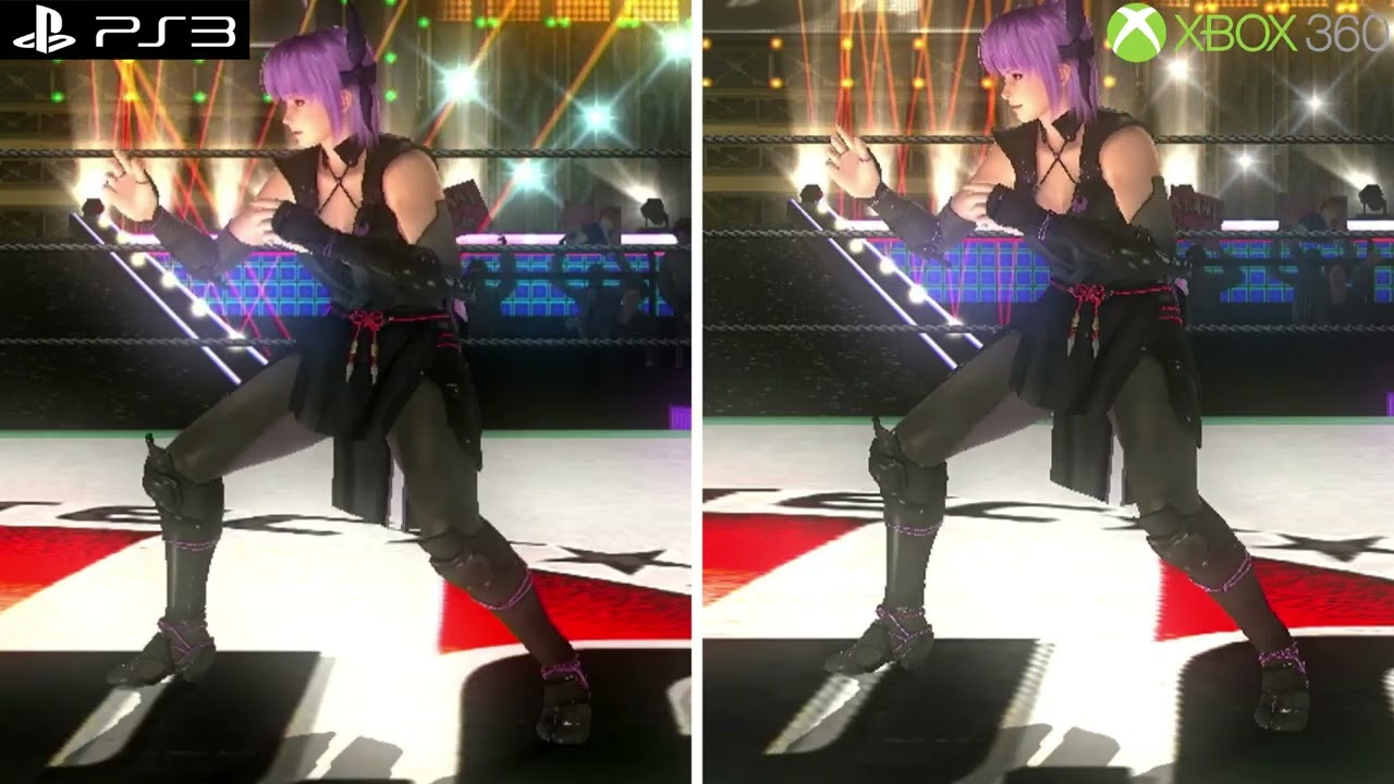 DEAD OR ALIVE 5 - PS3 VS XBOX 360 | Comparación Gráfica