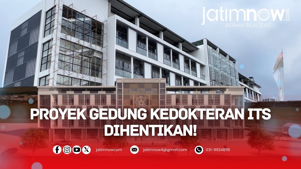 Proyek Gedung Kedokteran ITS Dihentikan!