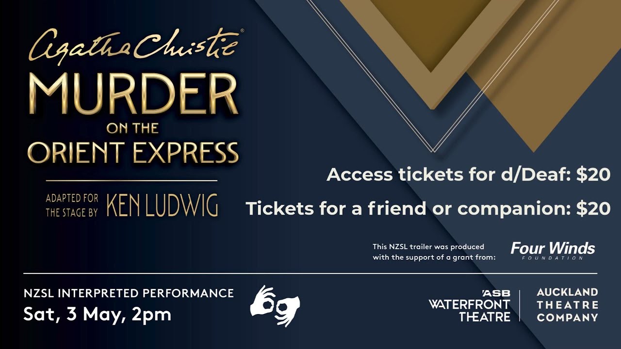 Agatha Christie's Murder on the Orient Express | NZSL Interview