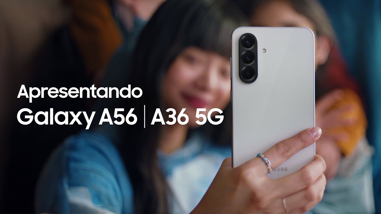 Apresentando os Galaxy A56 e A36 5G | Samsung