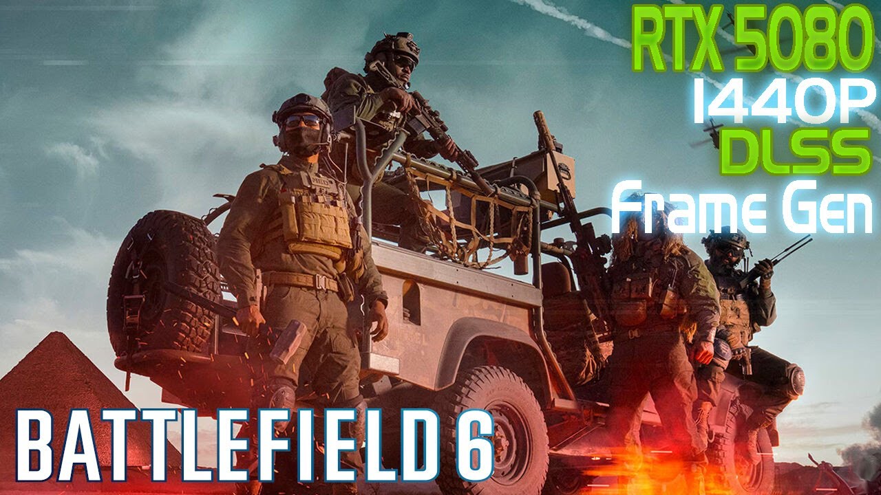 Battlefield 6 (RTX 5080, I714700Kf) 1440P