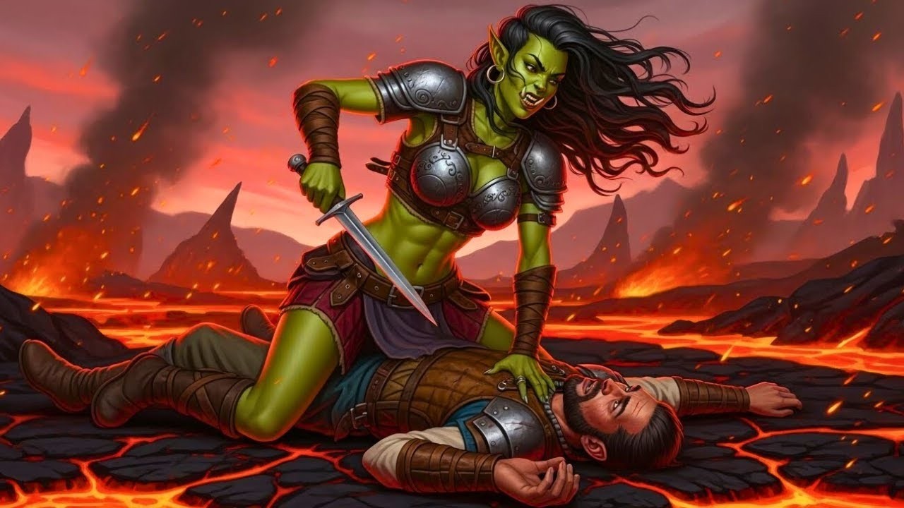 Орчиха-воин находит похитителя своей семьи