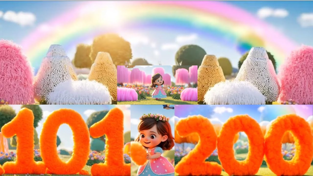 101 to 200 | Numbers Song | Numbers 101 to 200 | Learn Numbers | Rhymes | Kids Cartoons | Learning