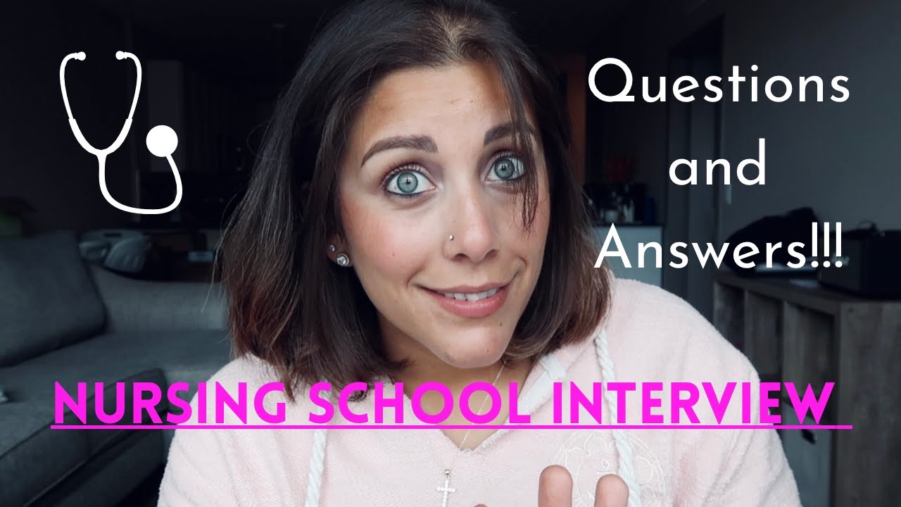My nursing school interview || Questions and answers + tips!!!