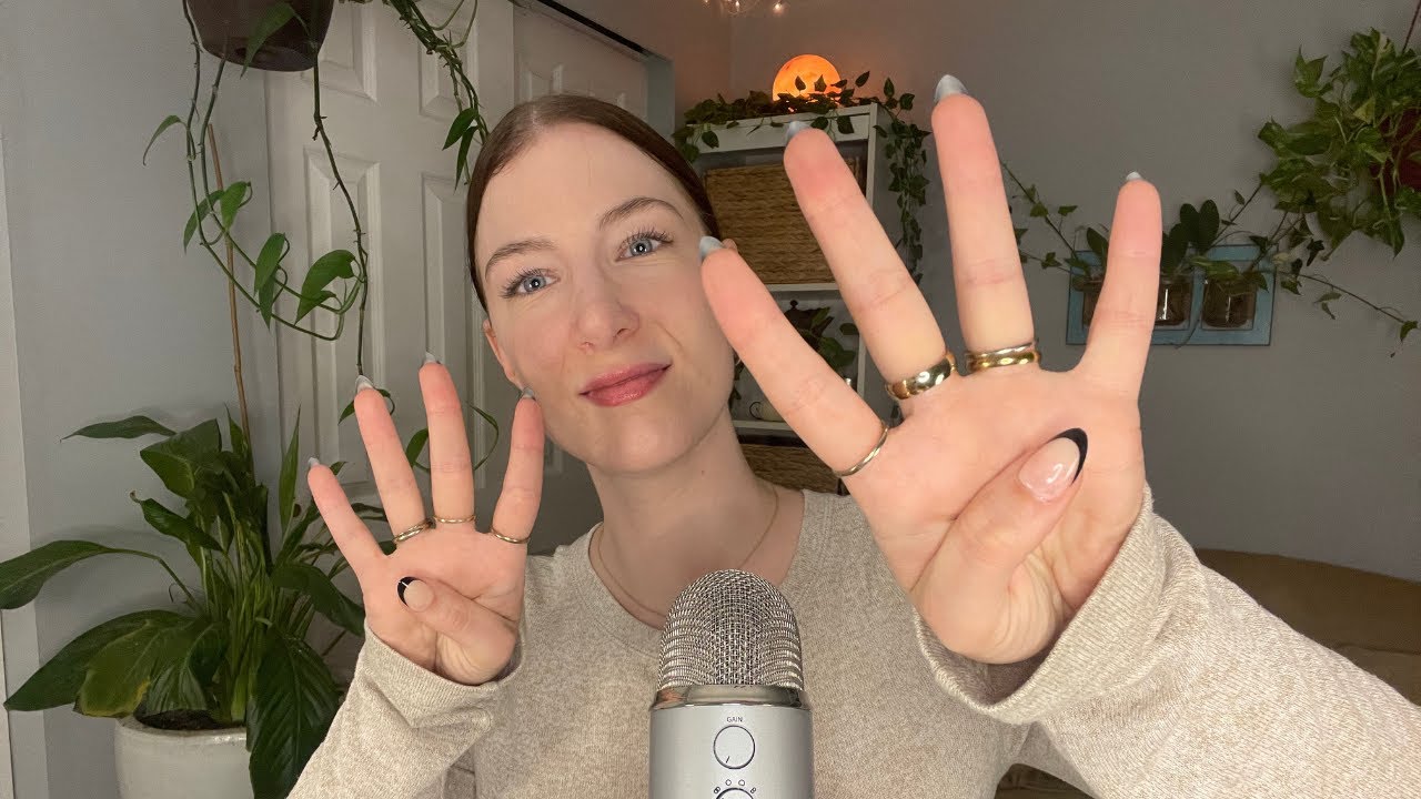 ASMR Breathing Exercises & Body Scan | Whispers, Visual Triggers & Meditation