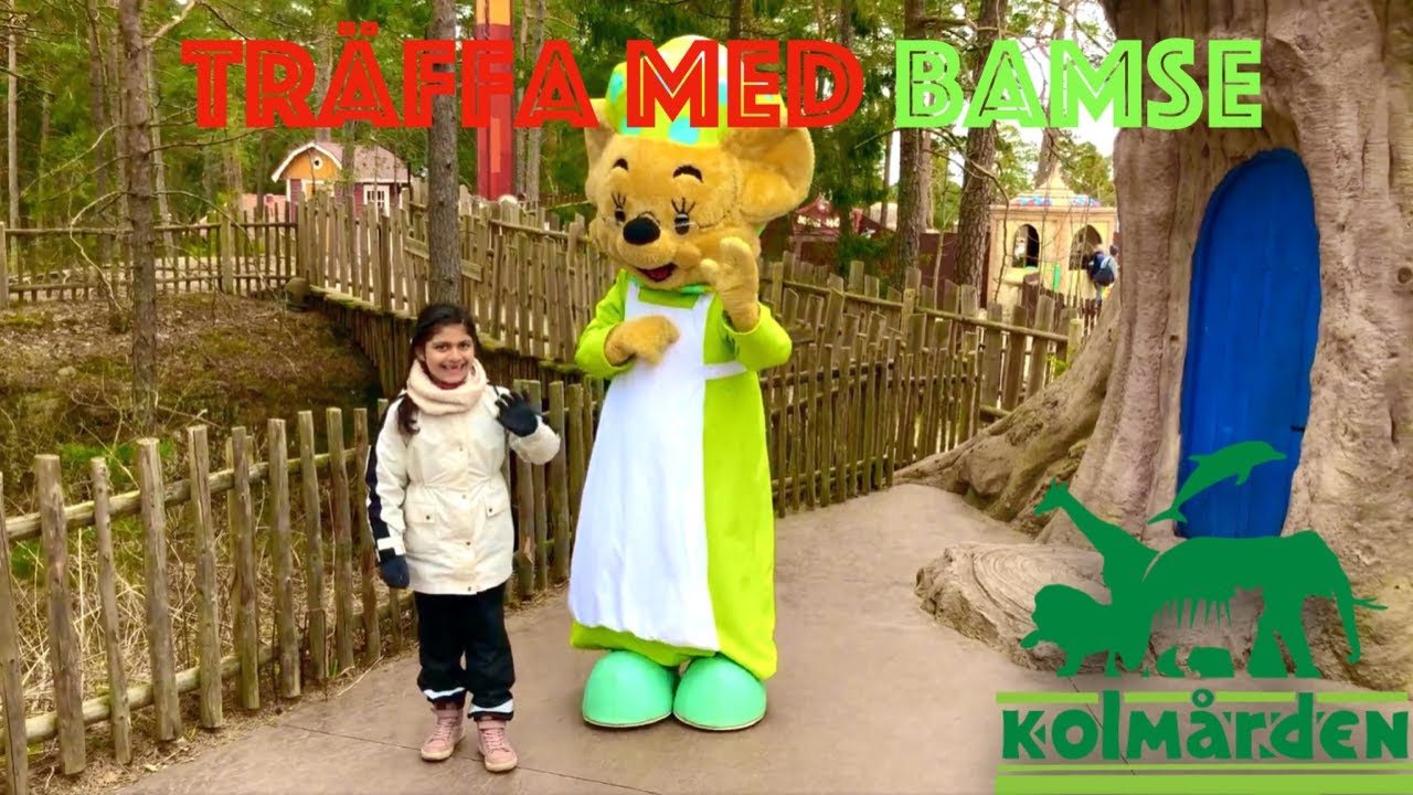 Bamse låtar och träfa med Bamse V2 | Bamse title song with Bamse family at kolmaden Sweden