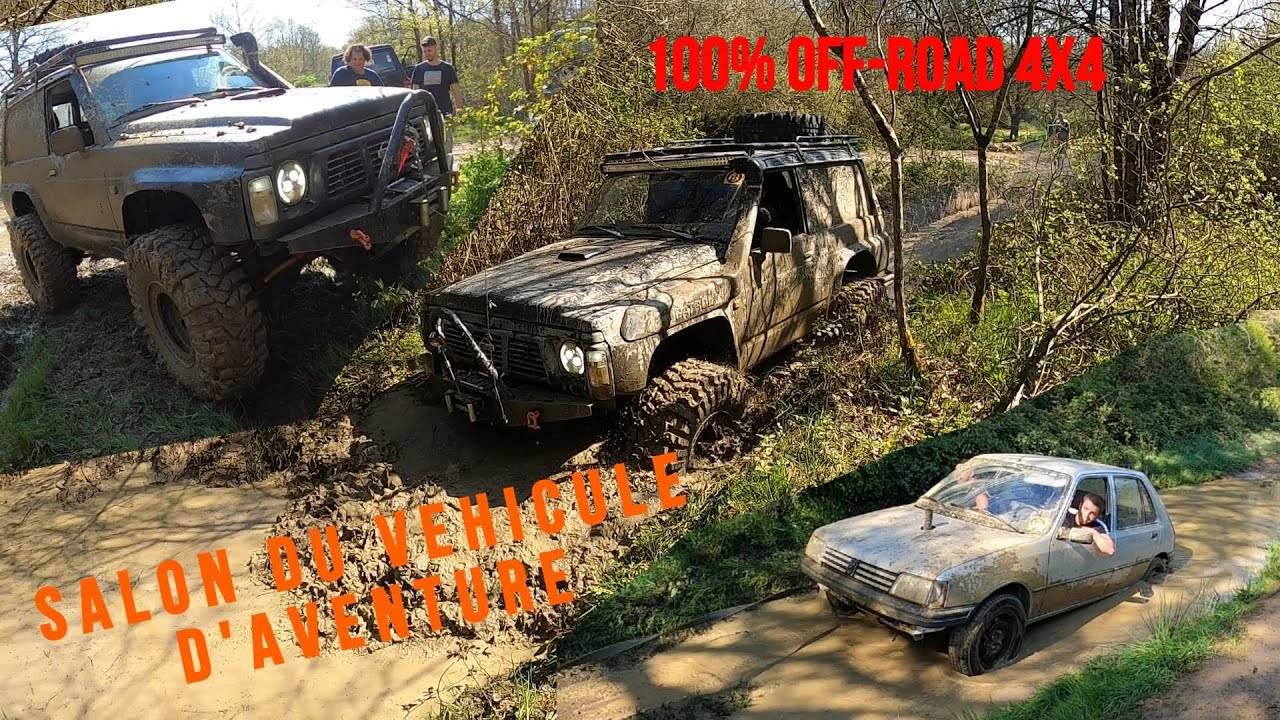 Sortie 4x4 Salon du Véhicule d'Aventure 2022
