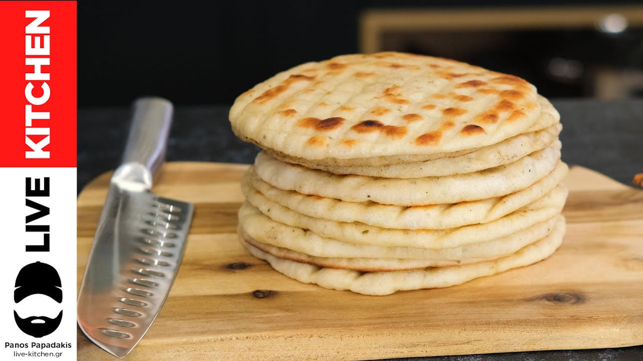 Как приготовить самые пышные и вкусные греческие питы-сувлаки!.