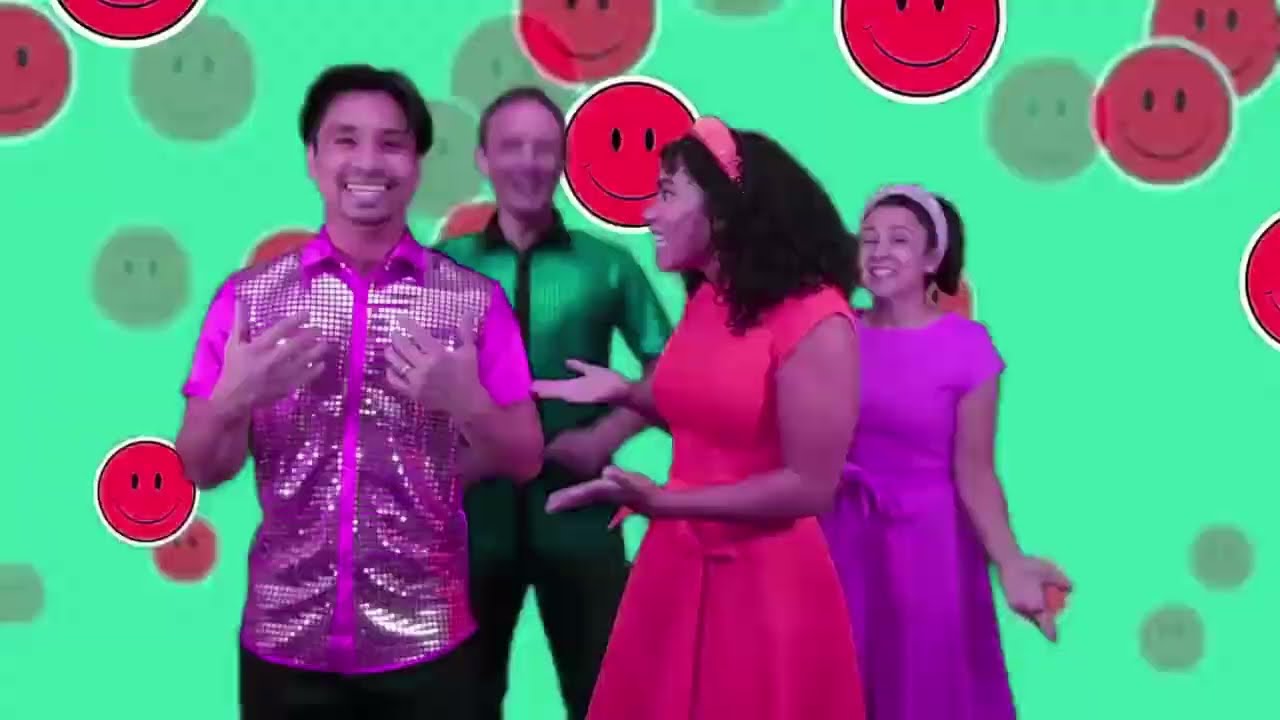 Ms', RACHEL learning sing and Dancing with friend //Gamavision Csupo Effects 