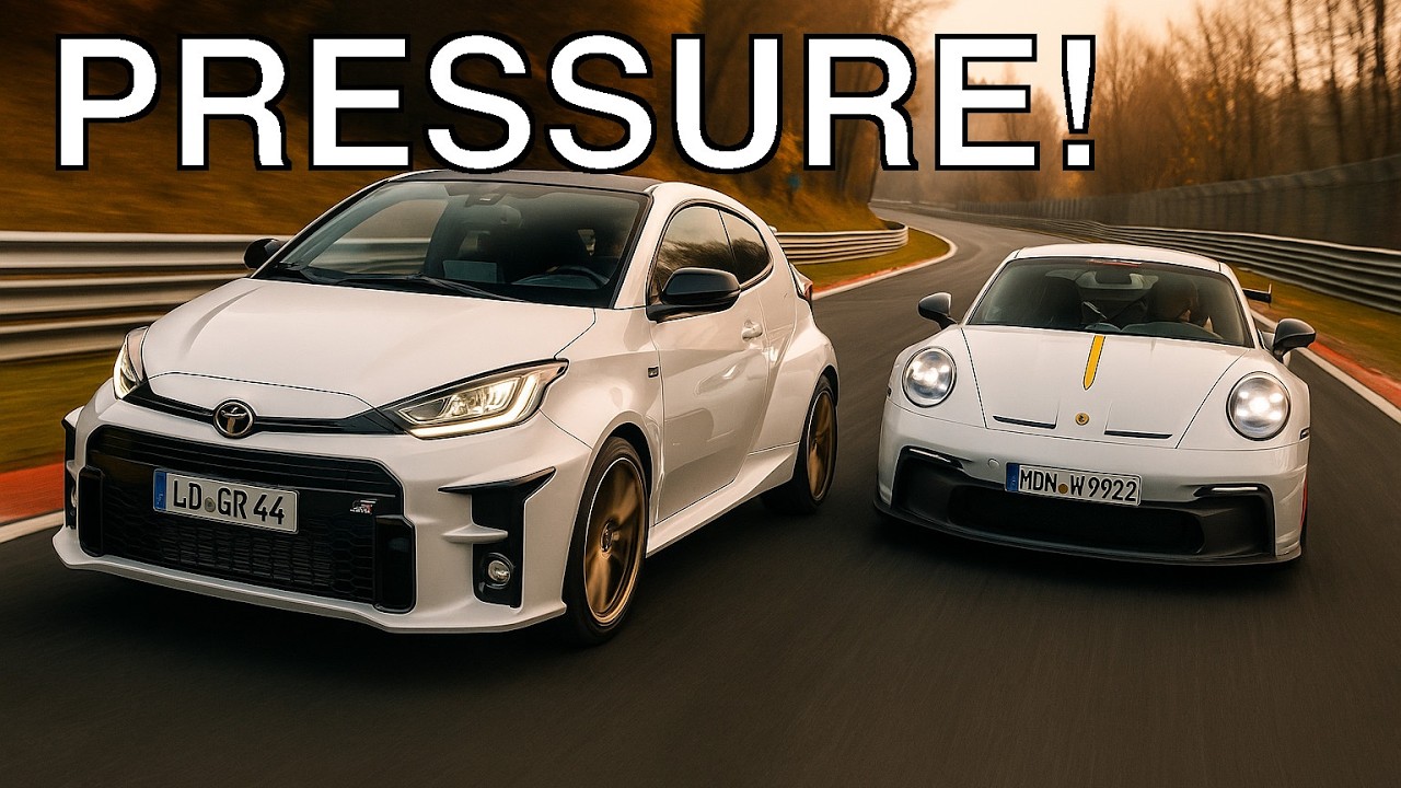Why Cold Tires Can Ruin Your Nürburgring Lap: 992 GT3 vs GR Yaris Onboard Battle