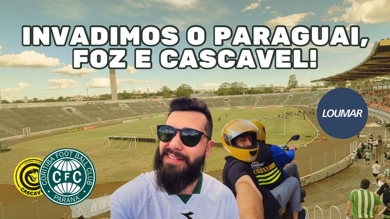 O INTERIOR É COXA! Viagem resenha DEMAIS - Cascavel 1x1 Coritiba | VLOG PARANAENSE 2026