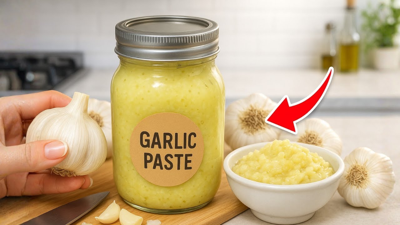 How to Make Garlic Paste So You Don't Spend More — One That Lasts for Months! | Nancy Home