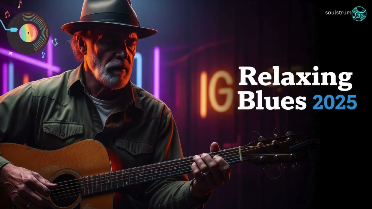 🔥 2025 Blues Vibes &ndash; 🌌 Soulful Midnight Blues & Timeless Guitar Magic 🎸