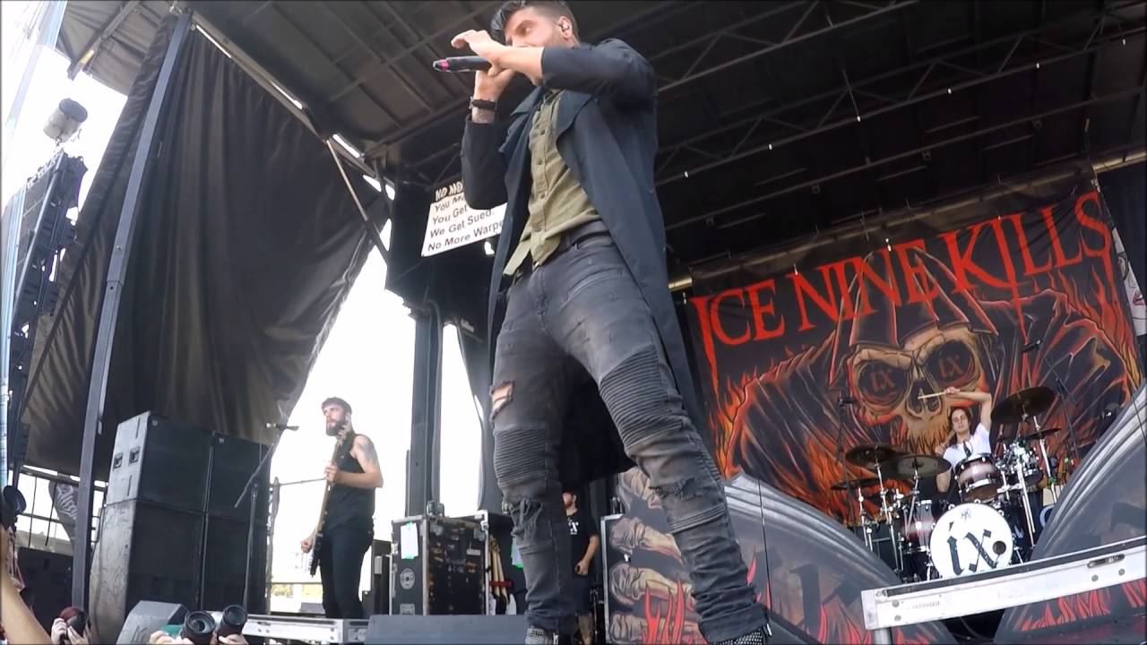Ice Nine Kills Live - Warped Tour San Diego - Half Set
