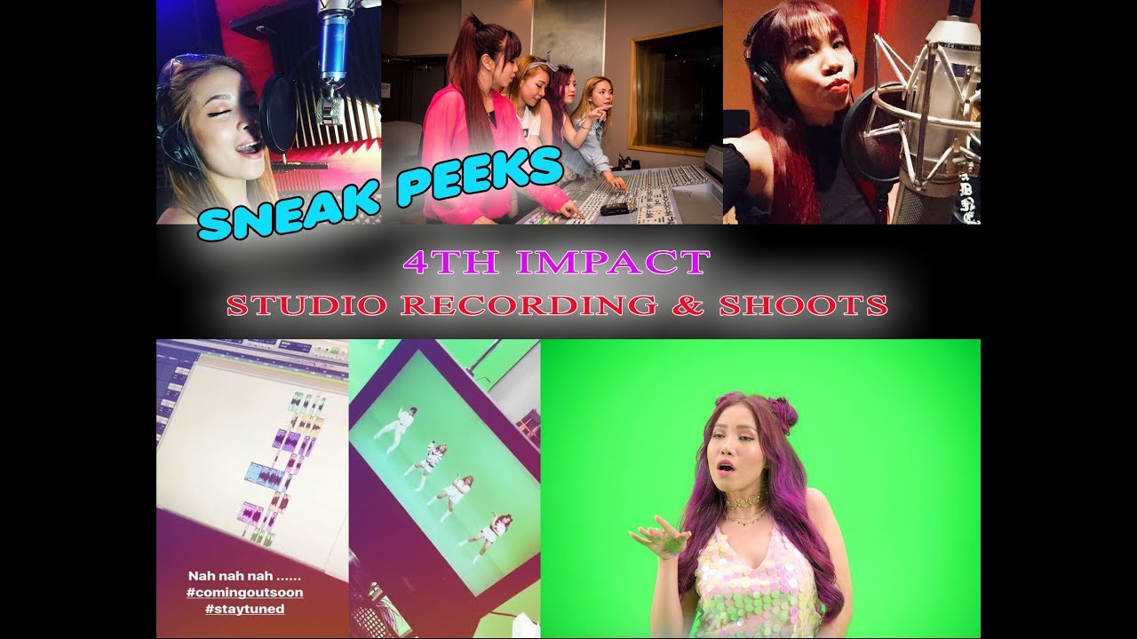 Sneak Peek! 4th Impact Recording Original Songs for U.S. Debut Album (Feb 2018!)