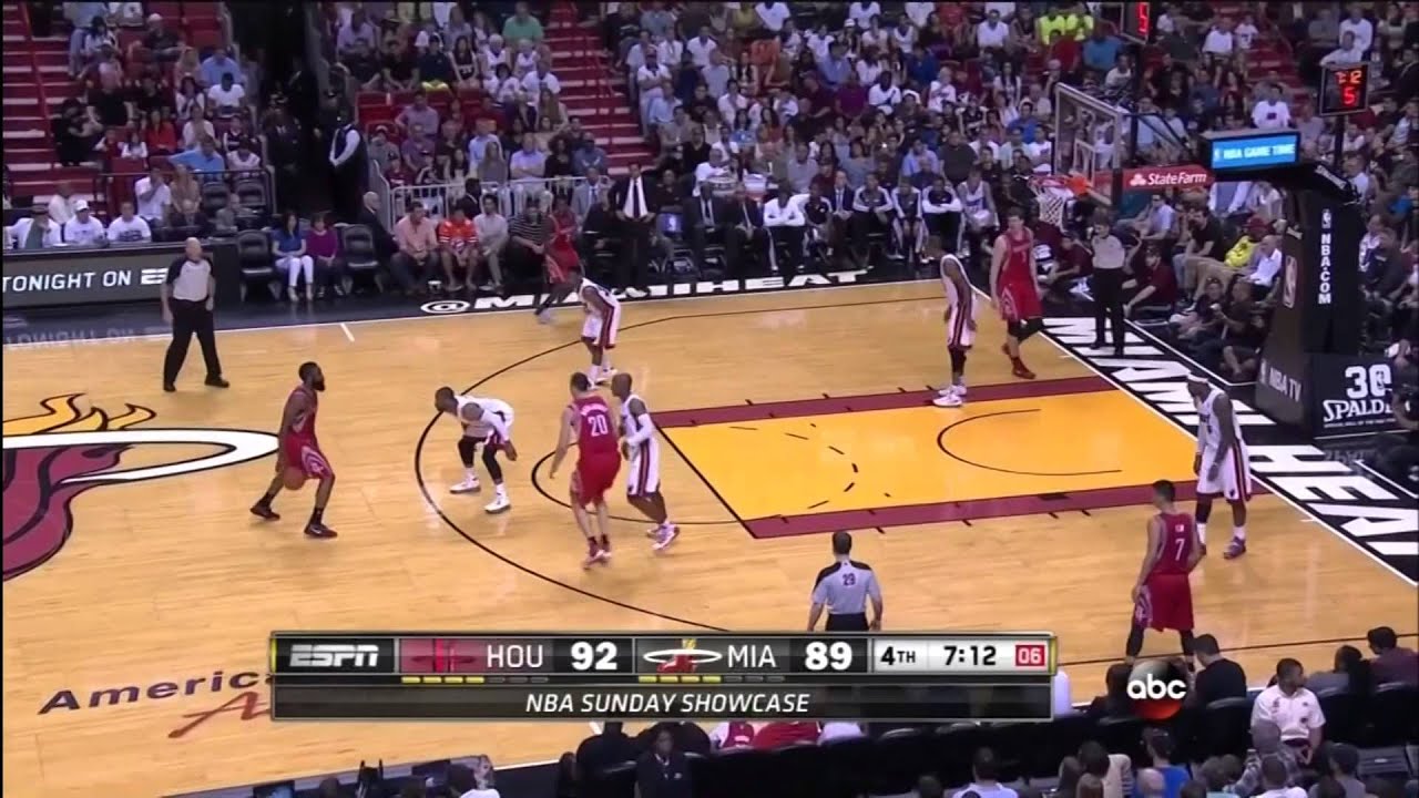 March 17, 2014 - ABC - Game 64 Miami Heat Vs Houston Rockets - Win (45-19)(Heat Highlights)