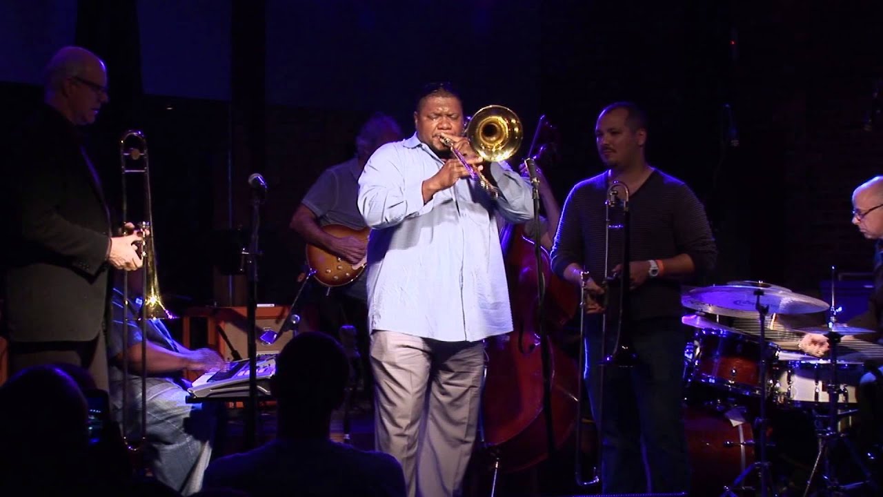 Alex Iles, Wycliffe Gordon and Michael Dease at the ITF 2013 in Columbus GA