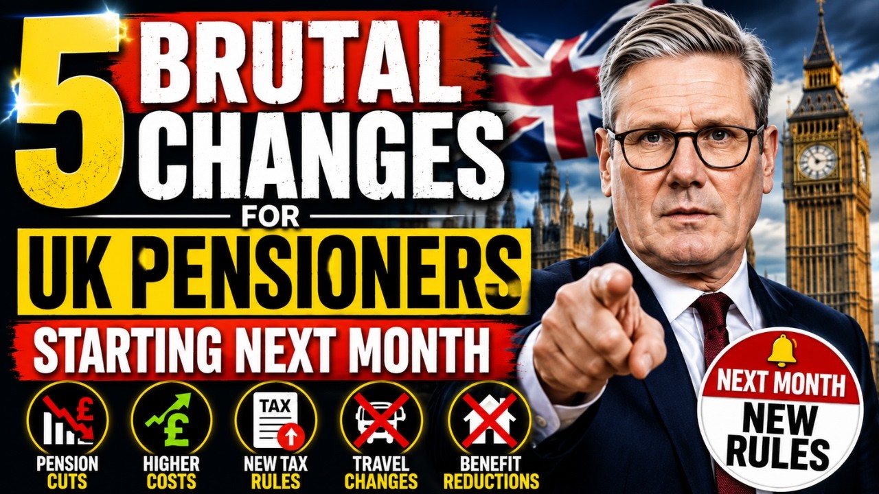 🚨 UK Pensioners: 5 Major Changes Coming Next Month You Need to Know
