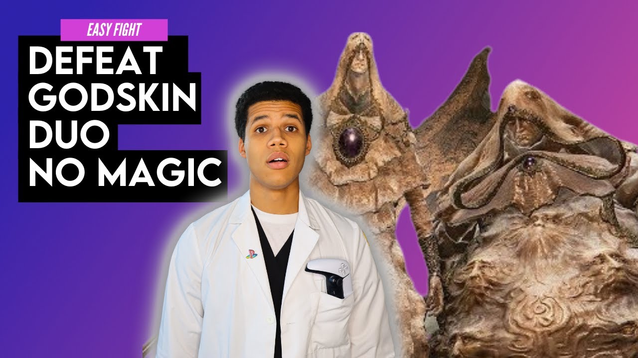 How to beat Godskin Duo Easy No Magic: How To Summon Recusant Bernahl