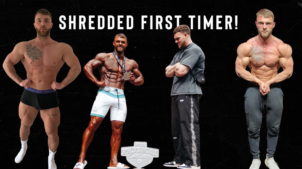 My client was SHREDDED for his first bodybuilding competition