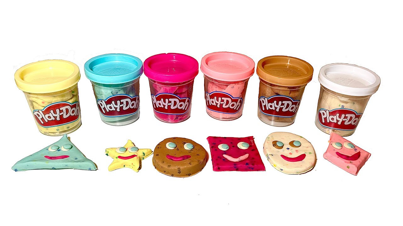 Invatam Formele Geometrice si Culorile cu Ajutorul Plastilinei | Video Educativ