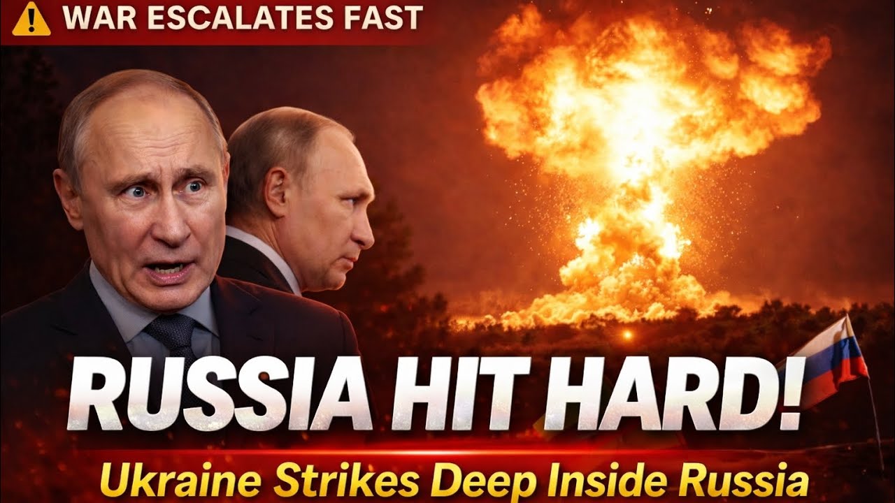 Ukraine Strikes Deep Inside Russia! Massive Drone Attacks Escalate the War Fast