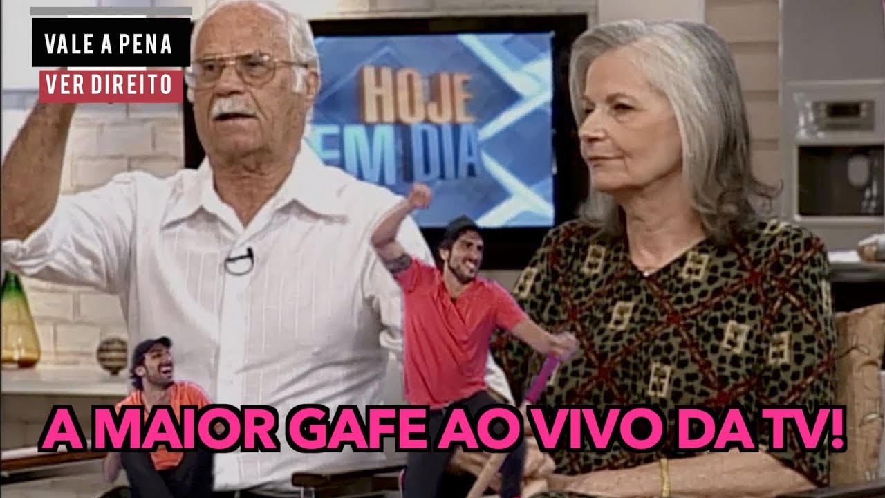 A MAIOR GAFE AO VIVO DA TV! | VPVD#32