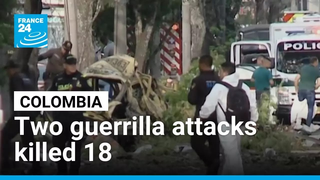 Colombia hit by deadly guerrilla attacks, at least 18 killed • FRANCE 24 English