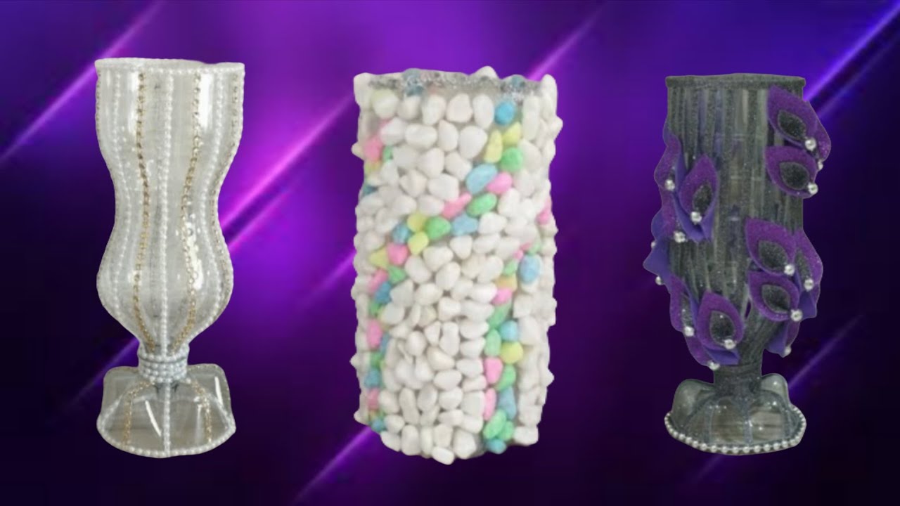 3 Brilliant Plastic Bottle Vase Ideas