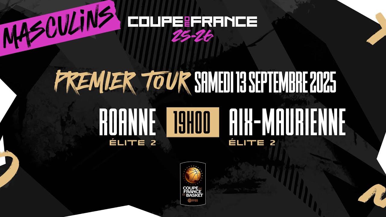 LIVE - Chorale vs. Aix-Maurienne (1e tour de Coupe de France)