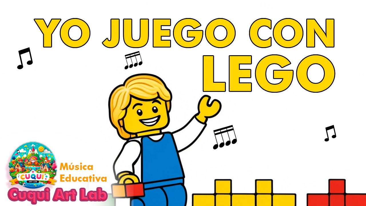🧱 Canción Infantil: Yo juego con LEGO 🎵 | Música divertida para niños creativos