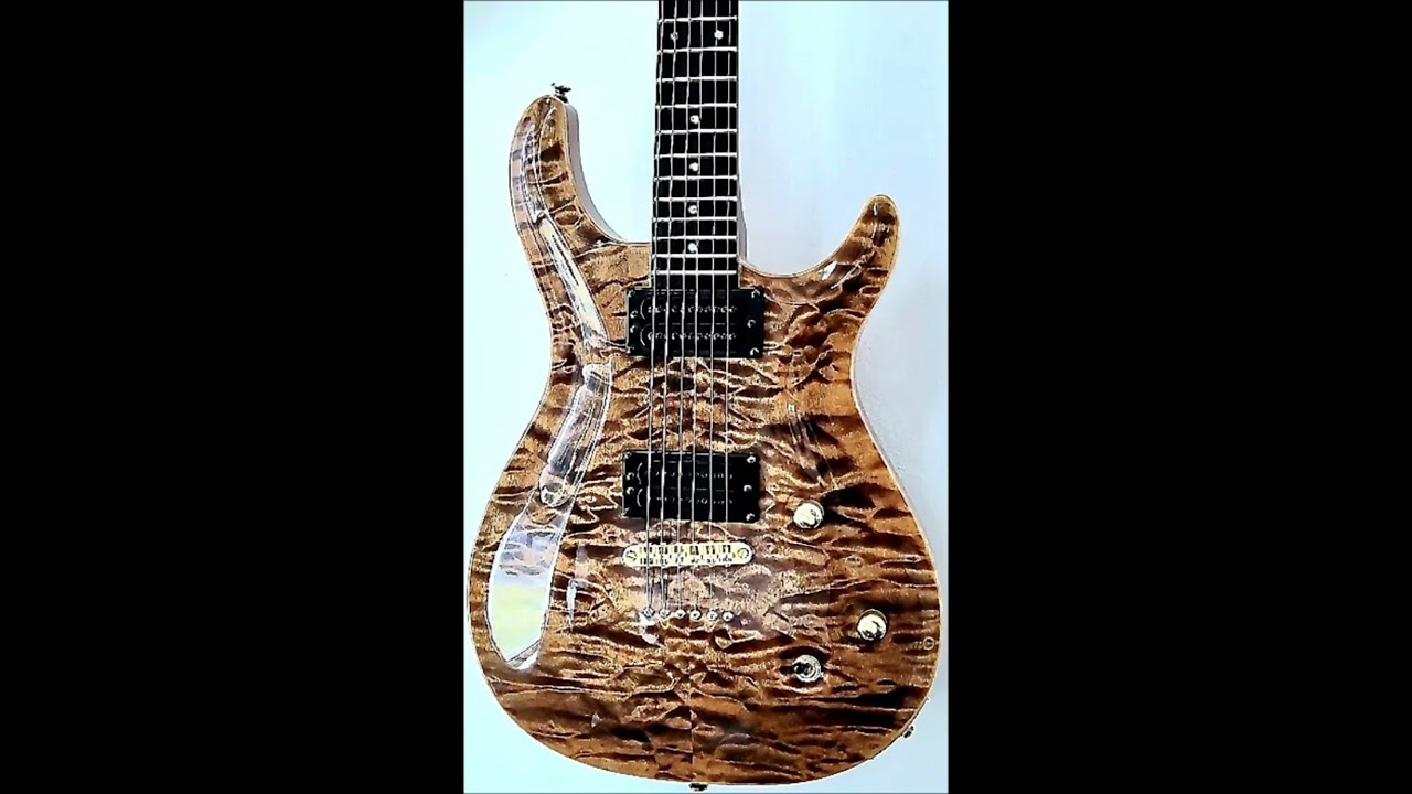Carvin Kiesel CT6 Ebony Board Gloss Neck / M22 Pickup / Friedman Phil X / Mr Scary Mod