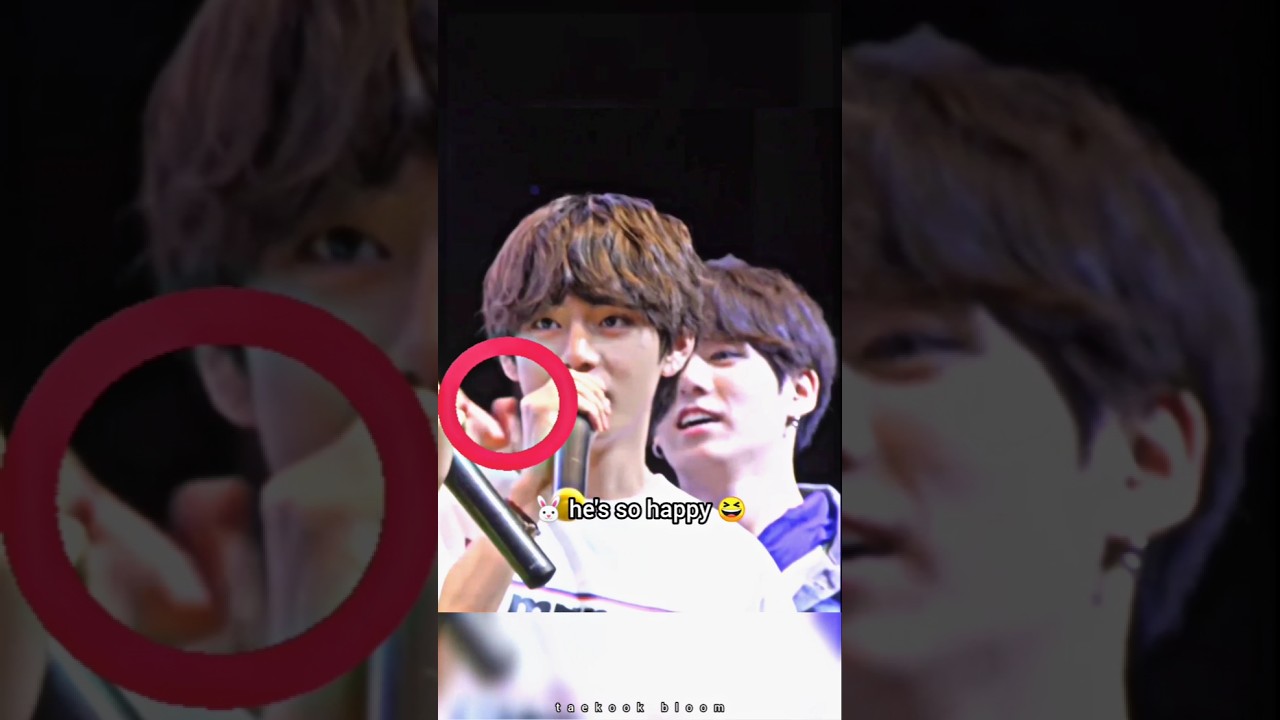 Jungkook couldn't stop touching Taehyung's hair 😭🐰🐻‼  #shorts #taekook #ytshorts