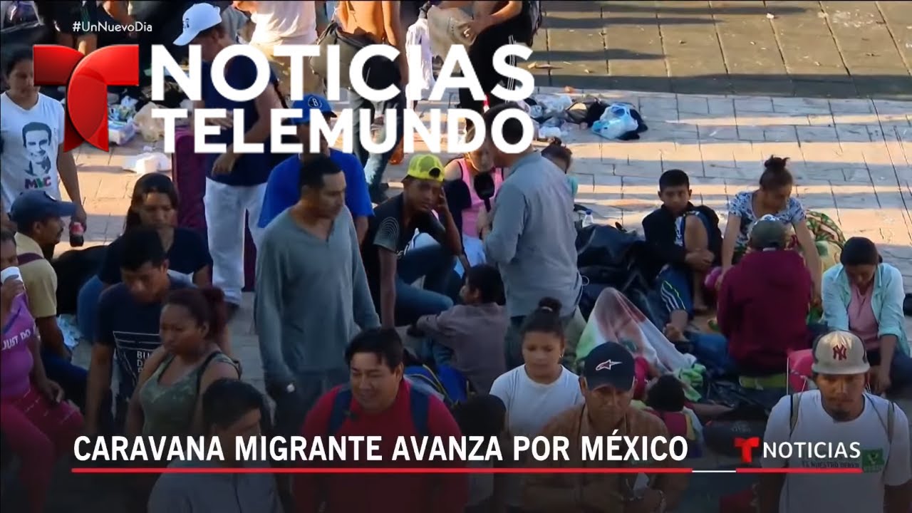 Caravana migrante avanza por México | Noticiero | Telemundo
