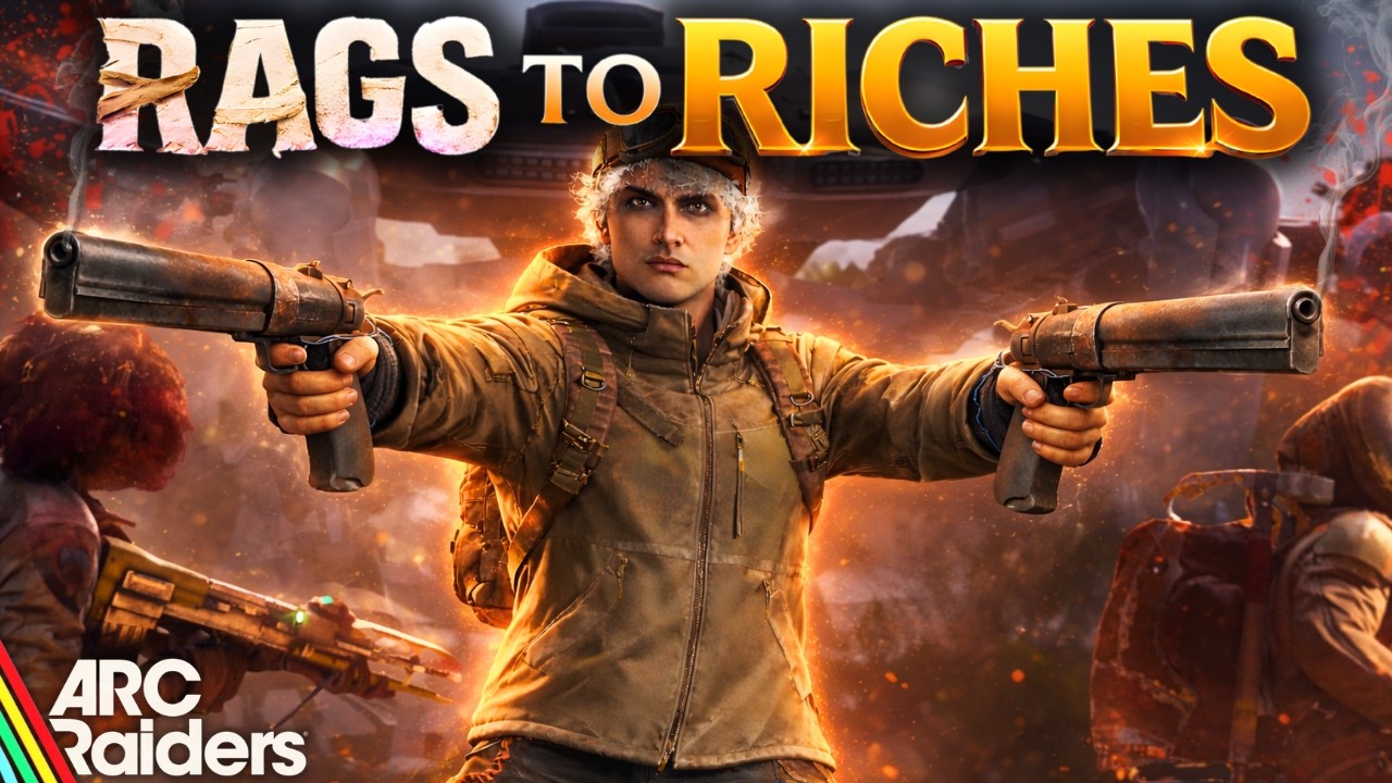 I PRINTED LOOT vs Squads at the QUEEN EVENT... ARC Raiders (Rags To Riches EP10 S4)