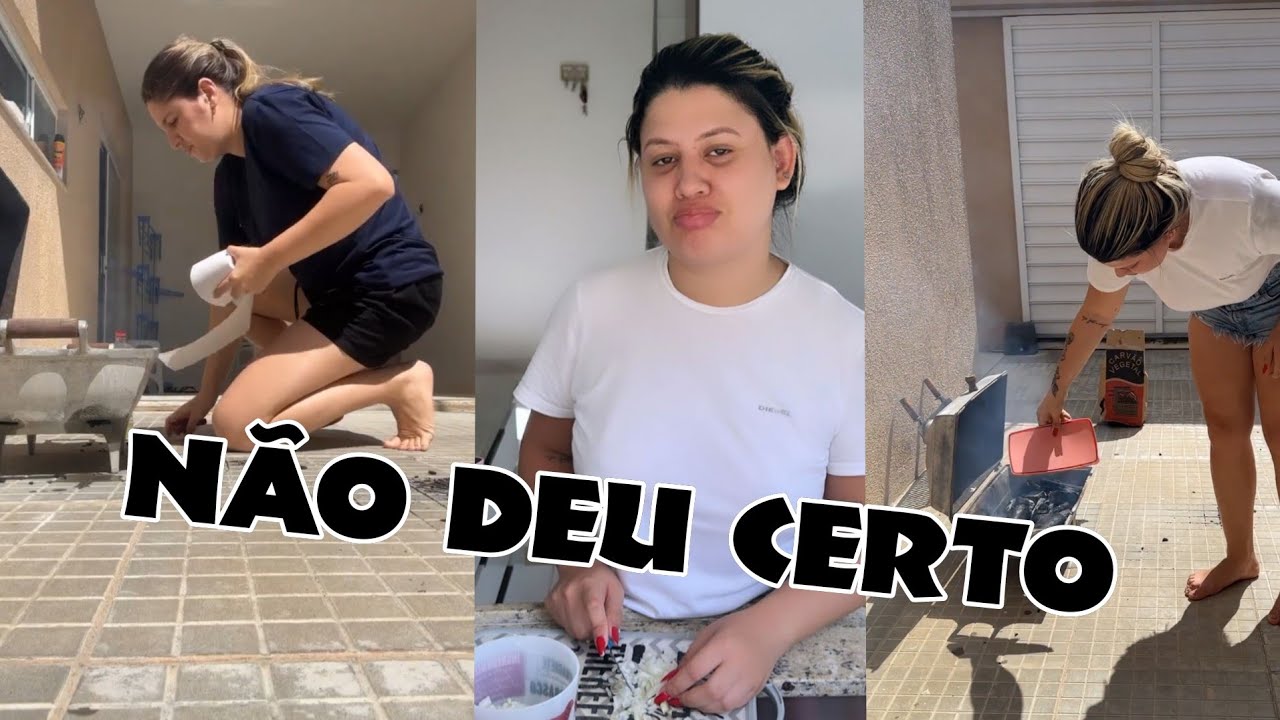 MAYARA BOUVIER😳E THAMARA MAIA🙀TENTAM FAZER UM CHURRASCO😨E DÁ TUDO ERRADO😱