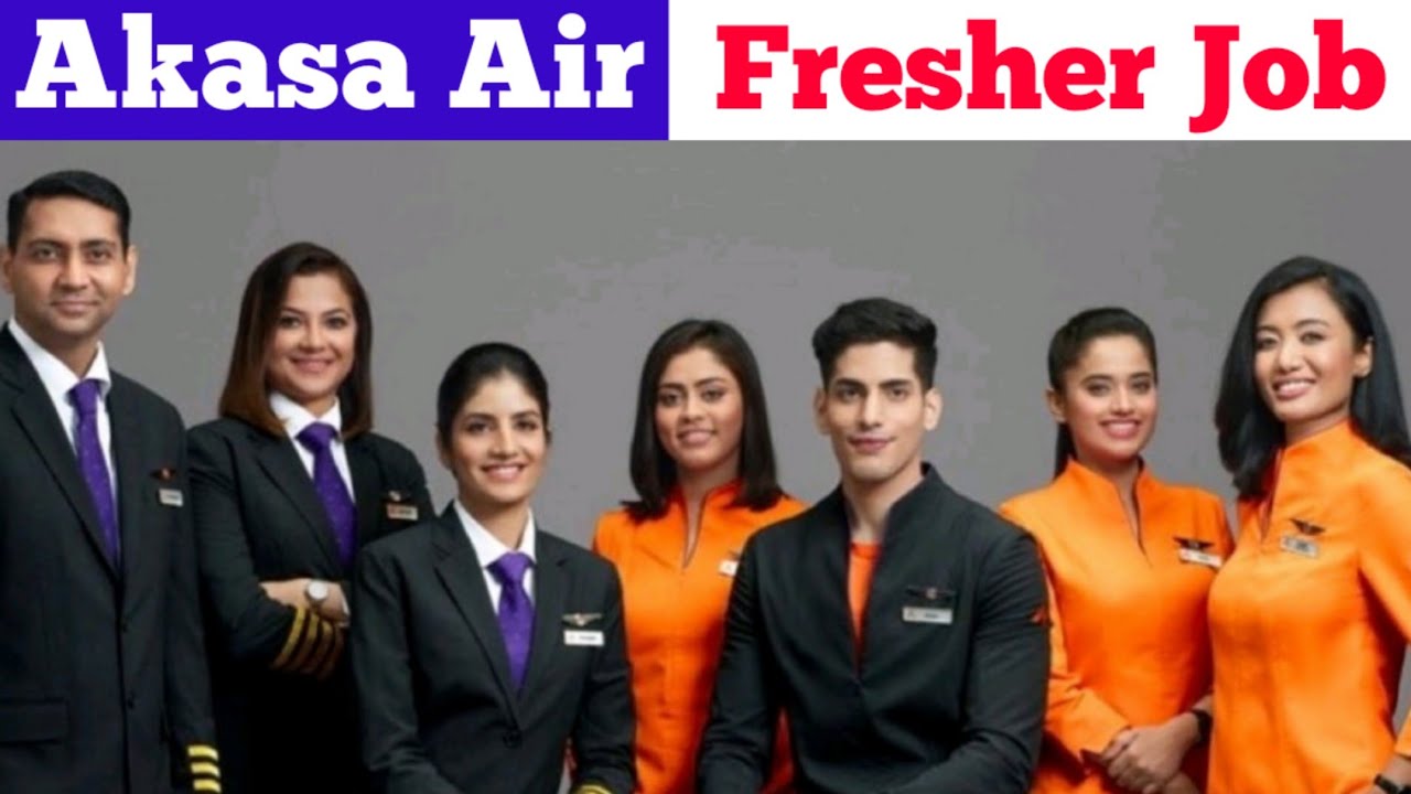 AkasaAir Vacancy | Airport Job Vacancies | Ground Staff Job | Cabin Crew Vacancy |  @flyair ​