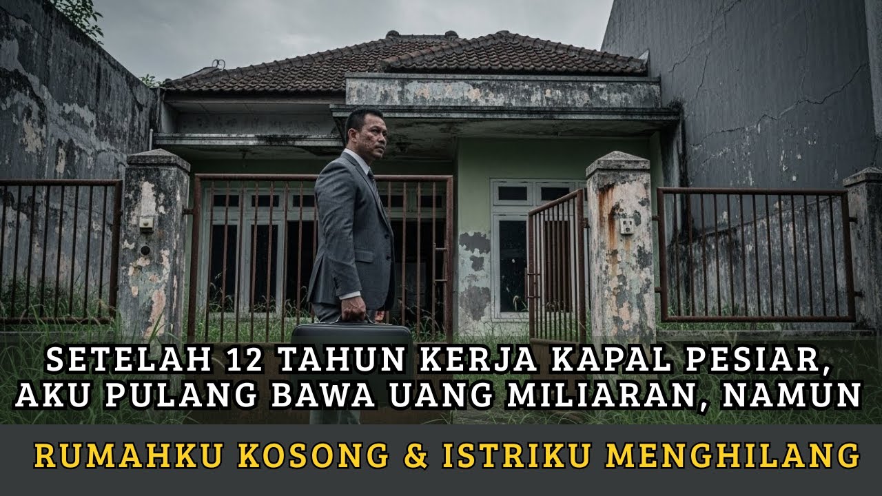 Setelah 12 Tahun Kerja Kapal Pesiar, Aku Pulang Bawa Uang Miliaran—Namun Rumahku Kosong dan Istriku
