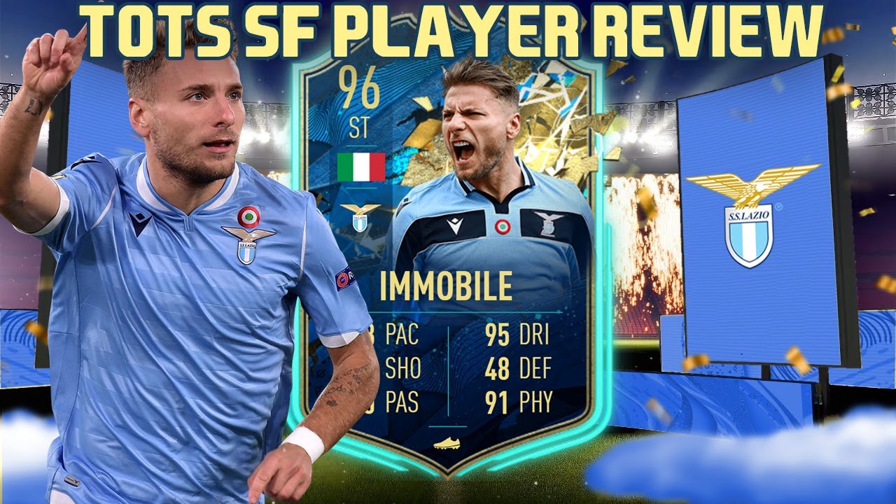 A GOALSCORING MACHINE! 96 TOTSSF IMMOBILE PLAYER REVIEW! FIFA 20 ULTIMATE TEAM
