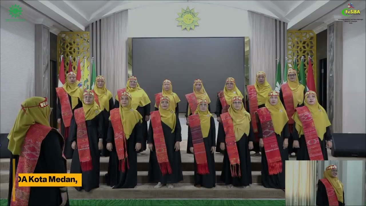 FESIBA - Lomba Paduan suara (Perwakilan 1 PADUAN SUARA PCA TELADAN, PDA Kota Medan, PWA SUMUT