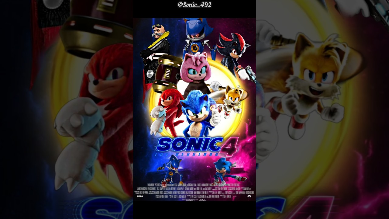 Making a Sonic 4 poster (Fan poster) #13