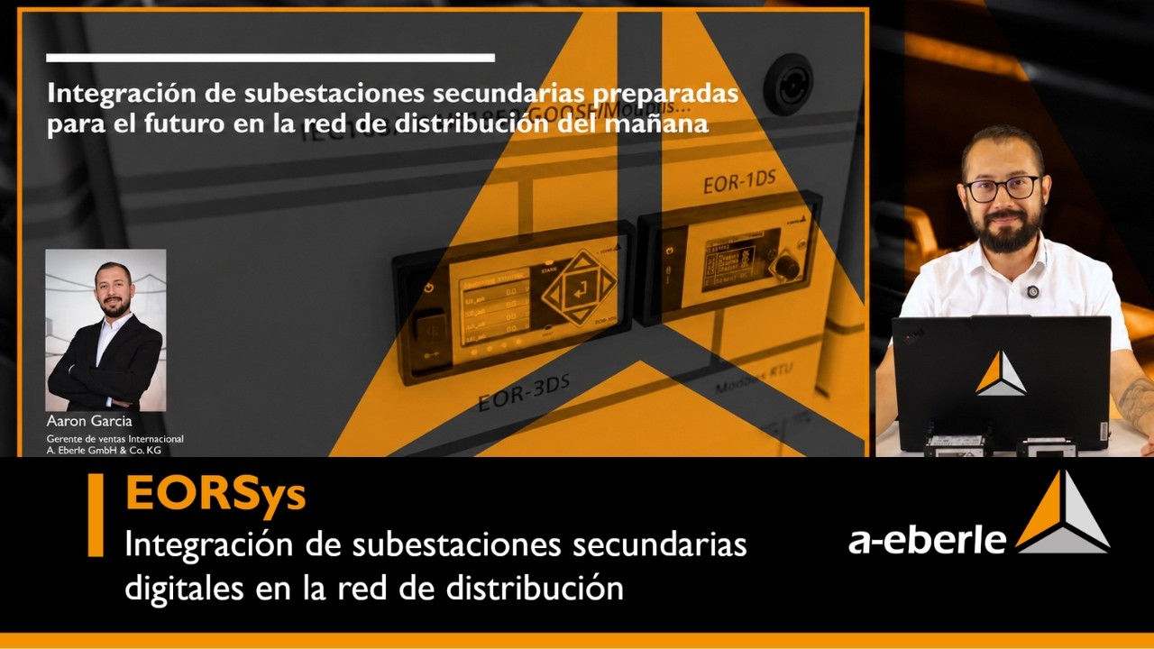 EORSys | Integraci&oacute;n de subestaciones secundarias digitales en la red de distribuci&oacute;n