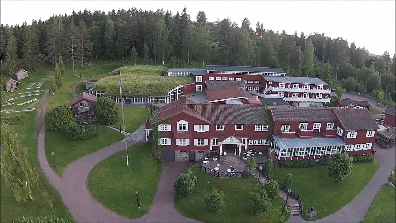 Flygfilm över Gyllene Hornet Tällberg