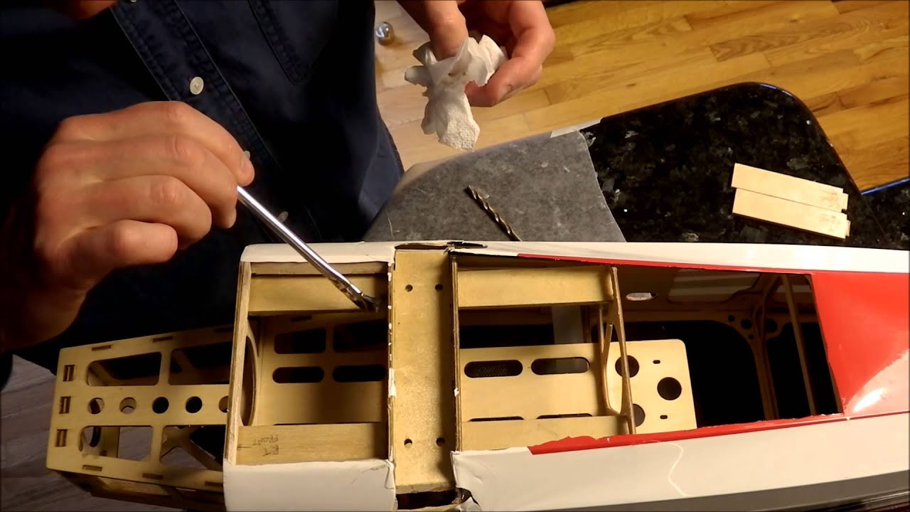 Extreme Flight Extra 300 EXP Glue up Repair - Part 2