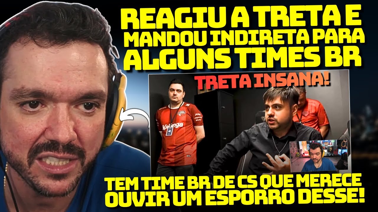 GAULES REAGE A TRETA INSANA DA REDCANIDS E MANDA INDIRETA PARA ALGUNS TIMES BRASILEIROS DE CS