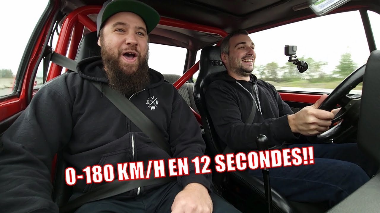 Étienne réagit à 300HP dans une VW Jetta 1