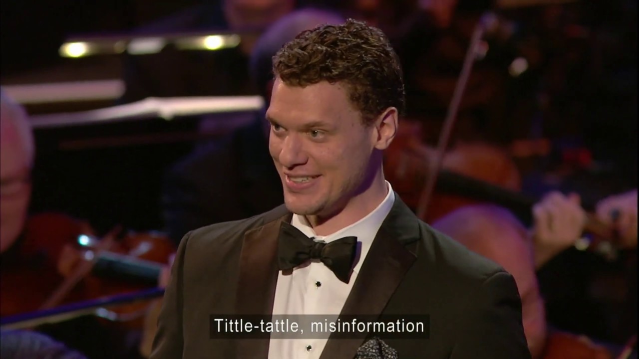 "La calunnia" from Il barbiere di Siviglia