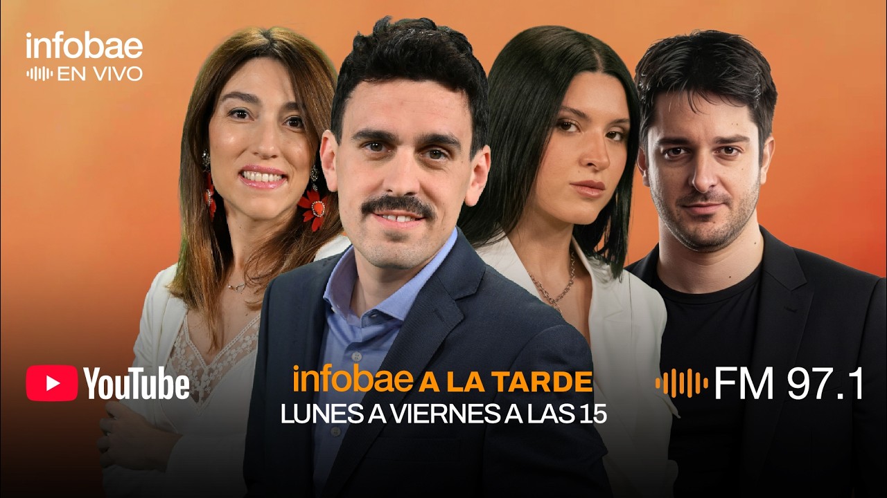 Infobae a la Tarde con Manu Jove, Paula Guardia Bourdin y Tomás Trapé